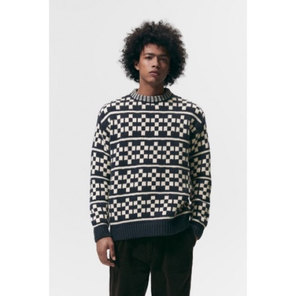 ZARA MEN KNIT SWEATER SZ M